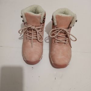 "Outdoors" Pink Boots